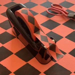 Adhesive Paper Tape - Red Diamond