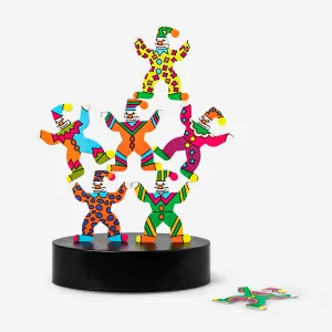 Balancing clowns
