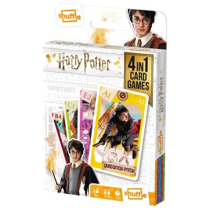 Cartamundi Shuffle 4In1 Card Games Harry Potter