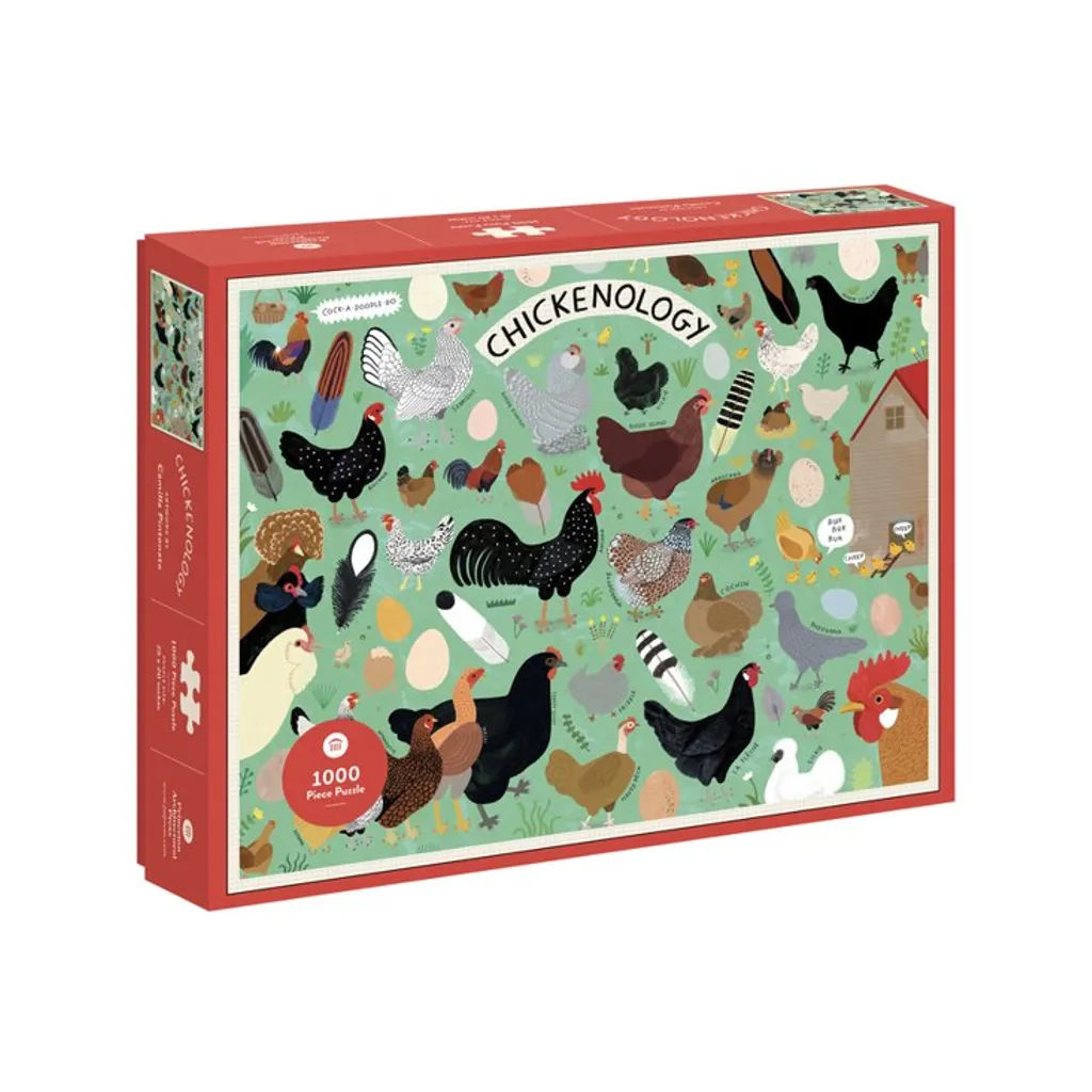 Chickenology 1000 Piece Jigsaw Puzzle