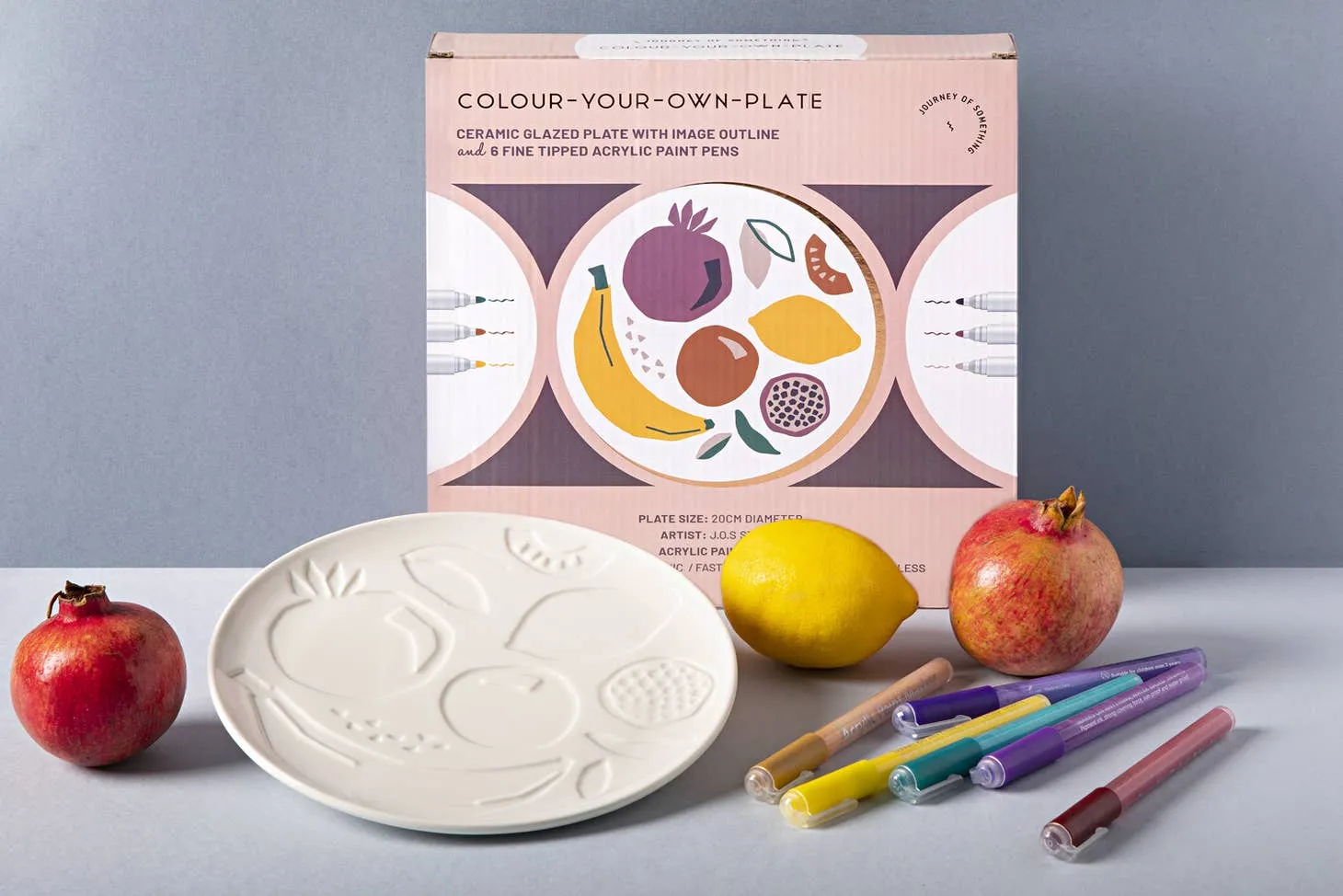 Color Your Own Plate Craft Kit