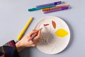 Color Your Own Plate Craft Kit