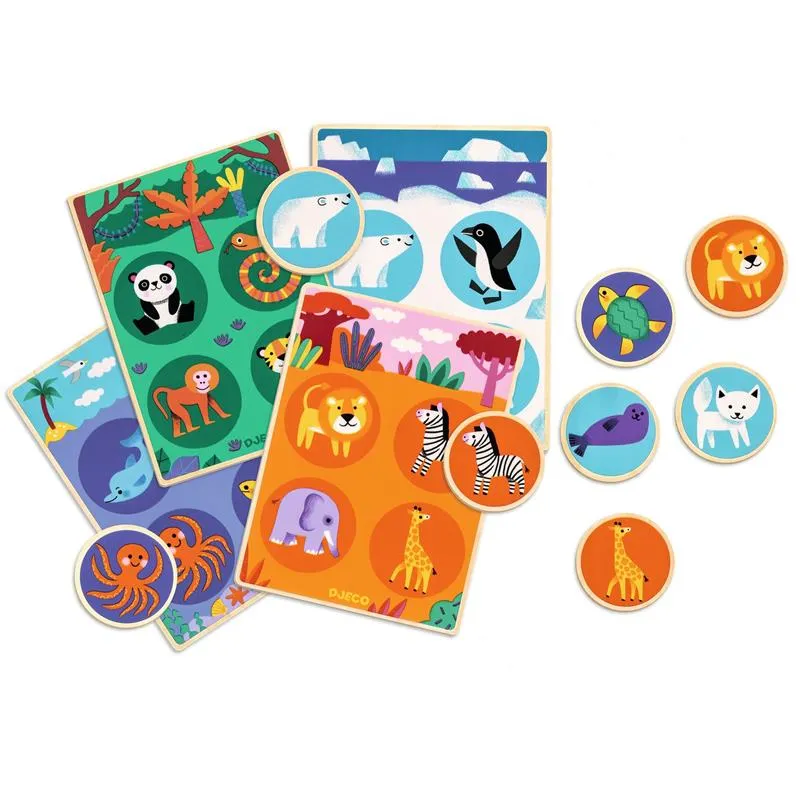 Djeco Loto Wood Game