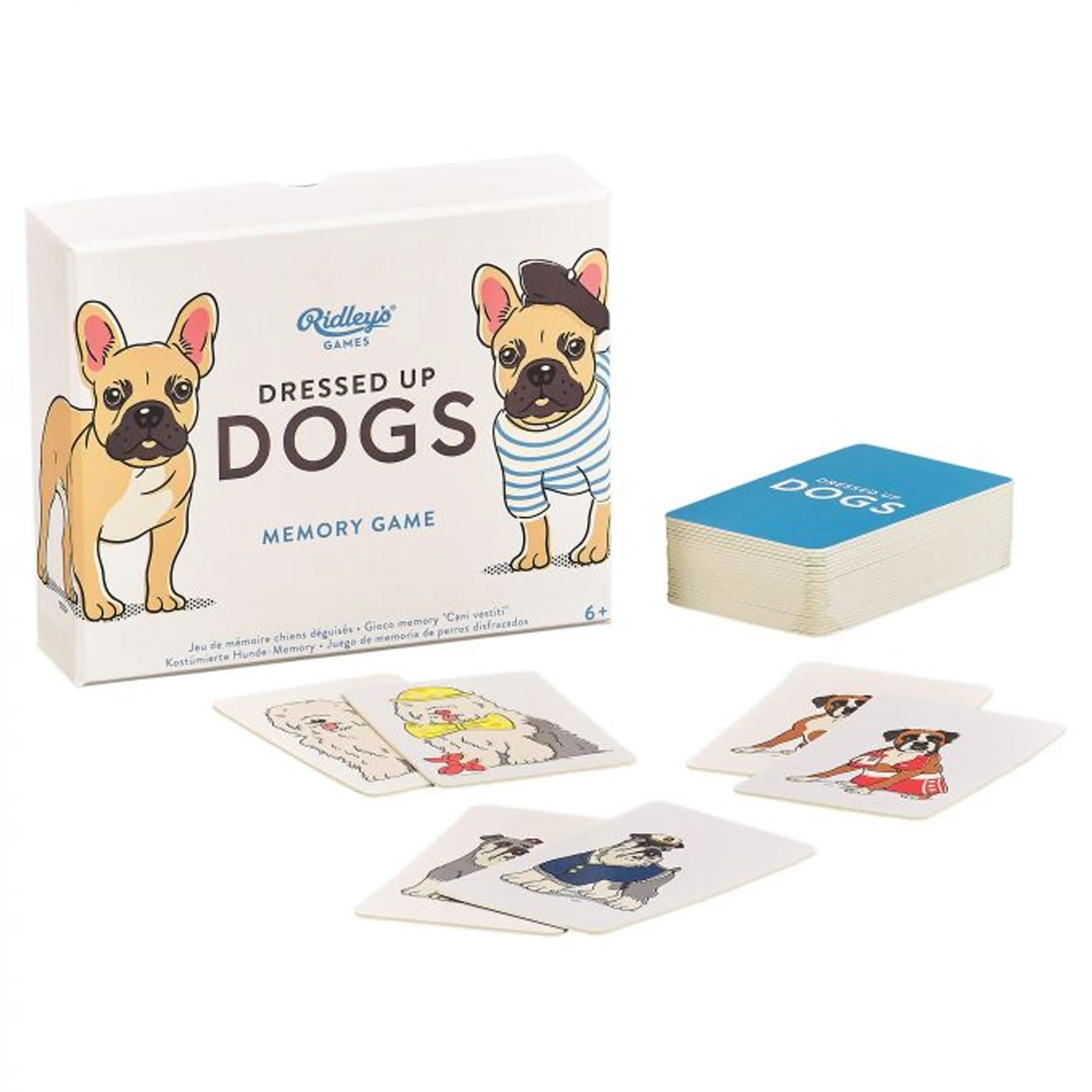 Dressed Up Dogs Memory Game