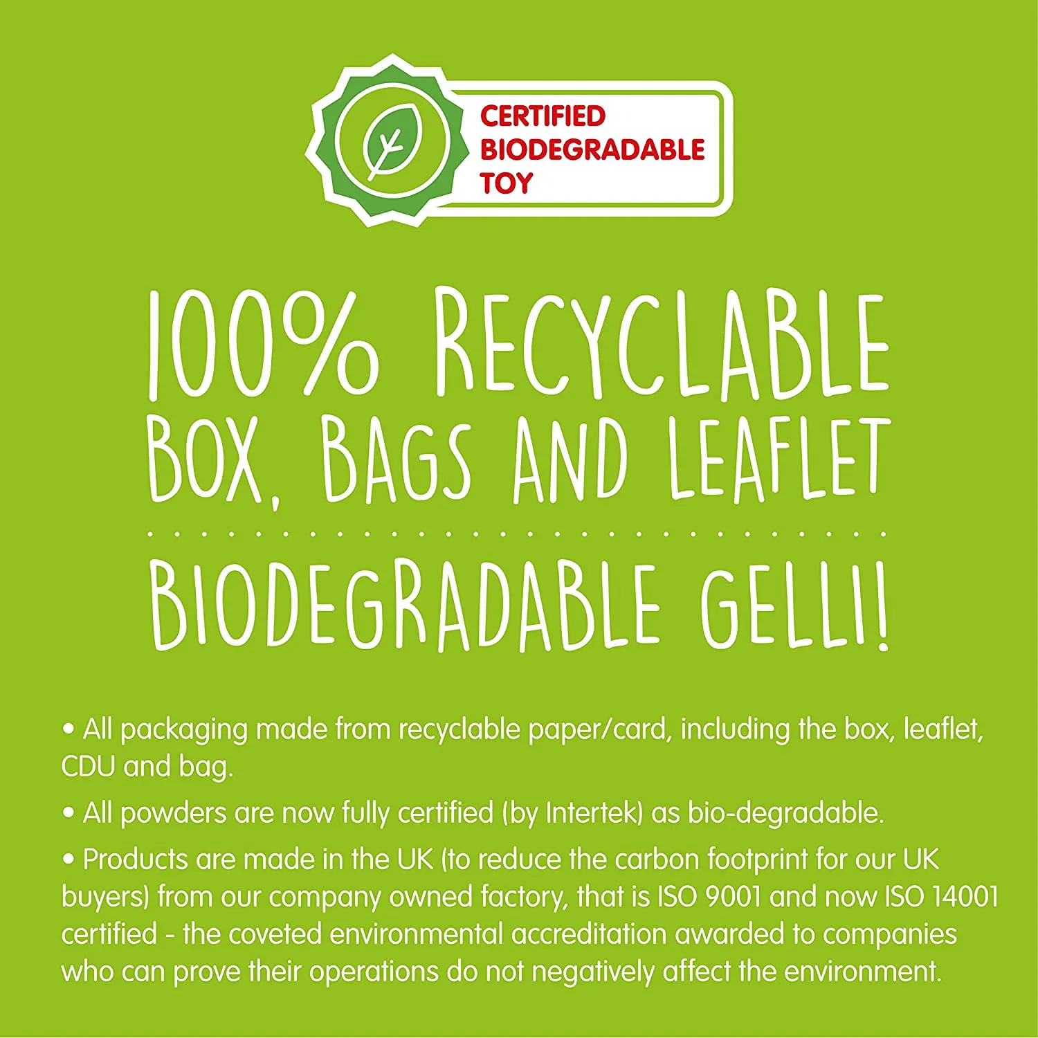 Eco Gellibaff 300g Green