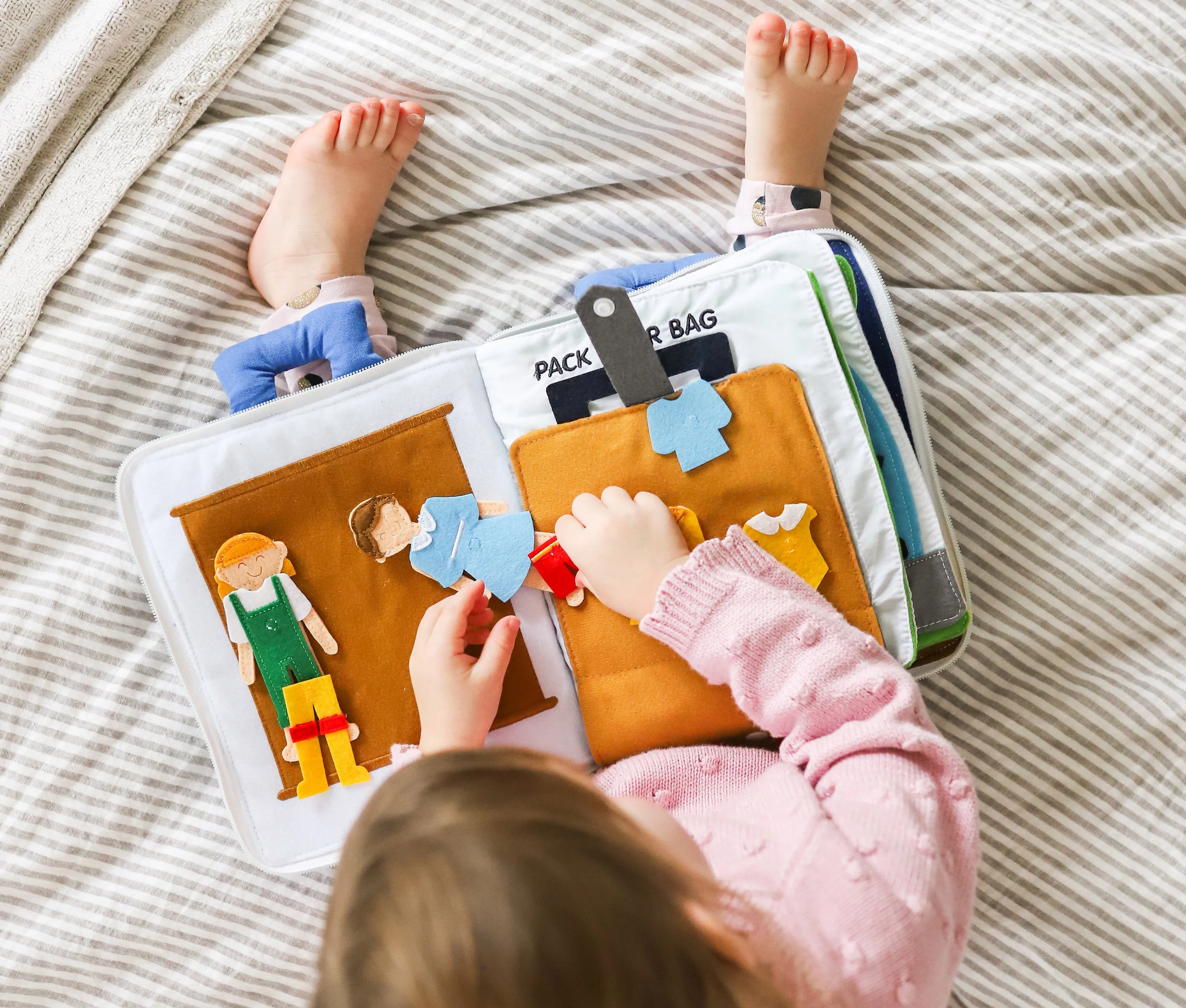 Fabric Activity Book | Away We Go