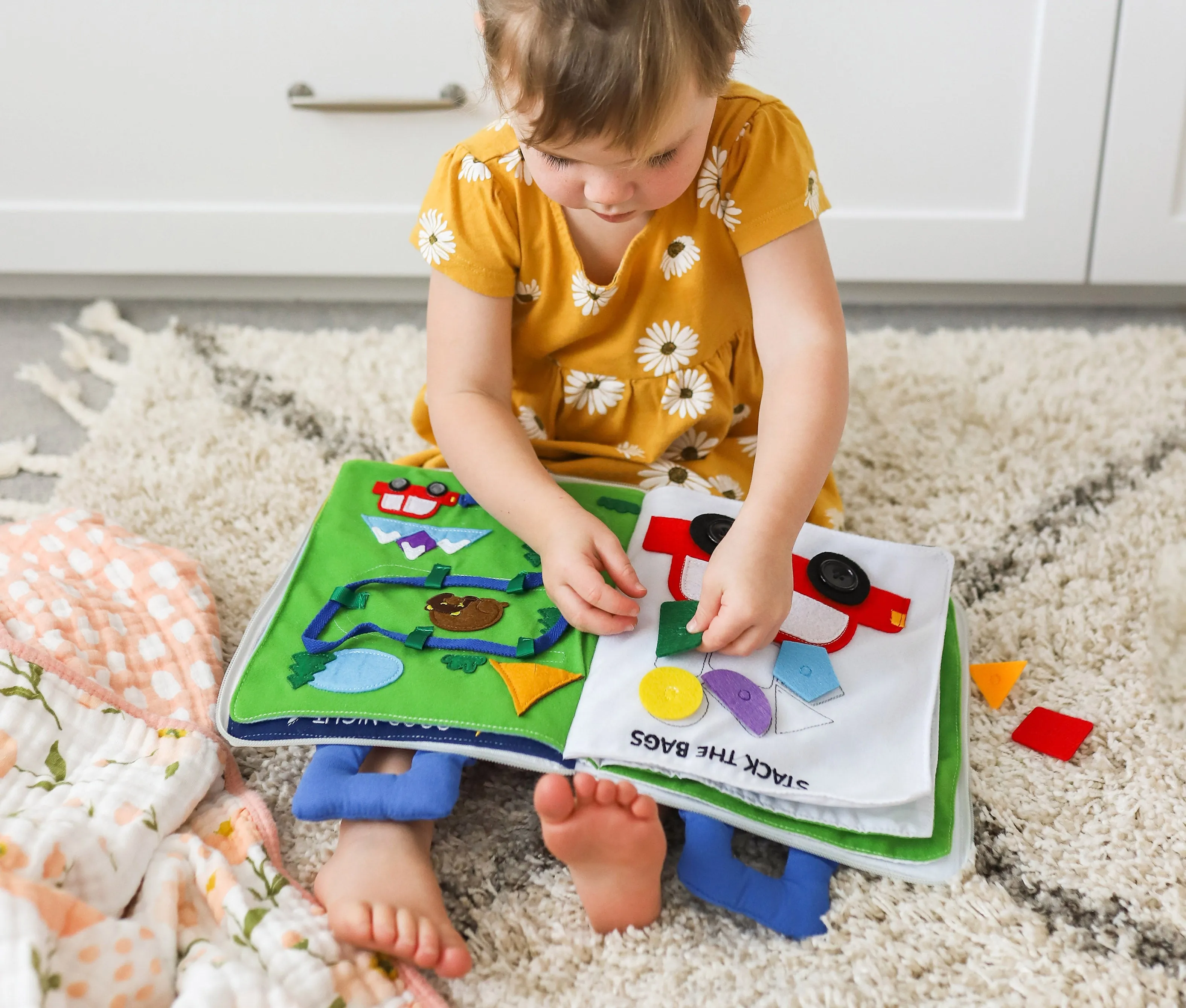 Fabric Activity Book | Away We Go