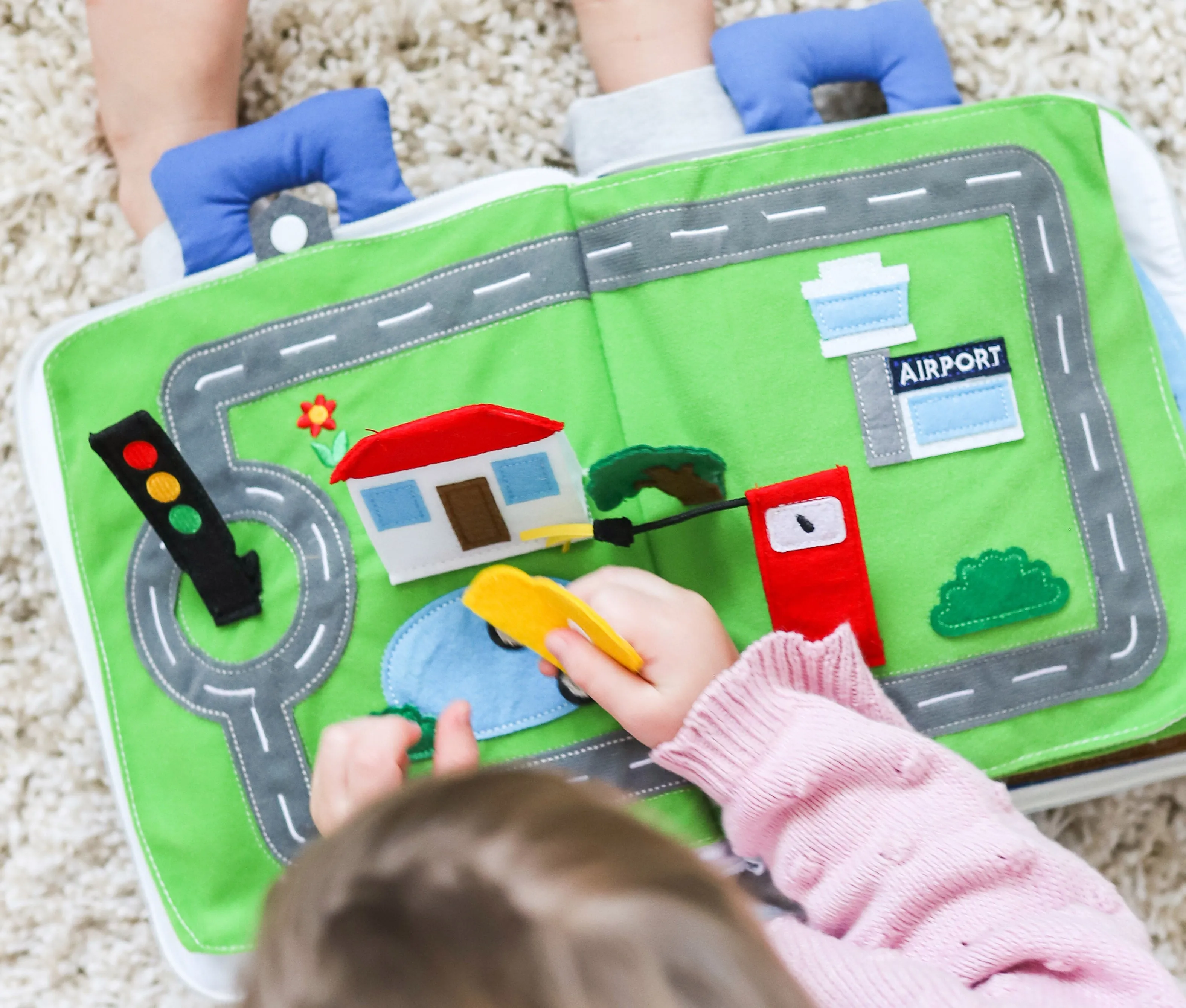 Fabric Activity Book | Away We Go