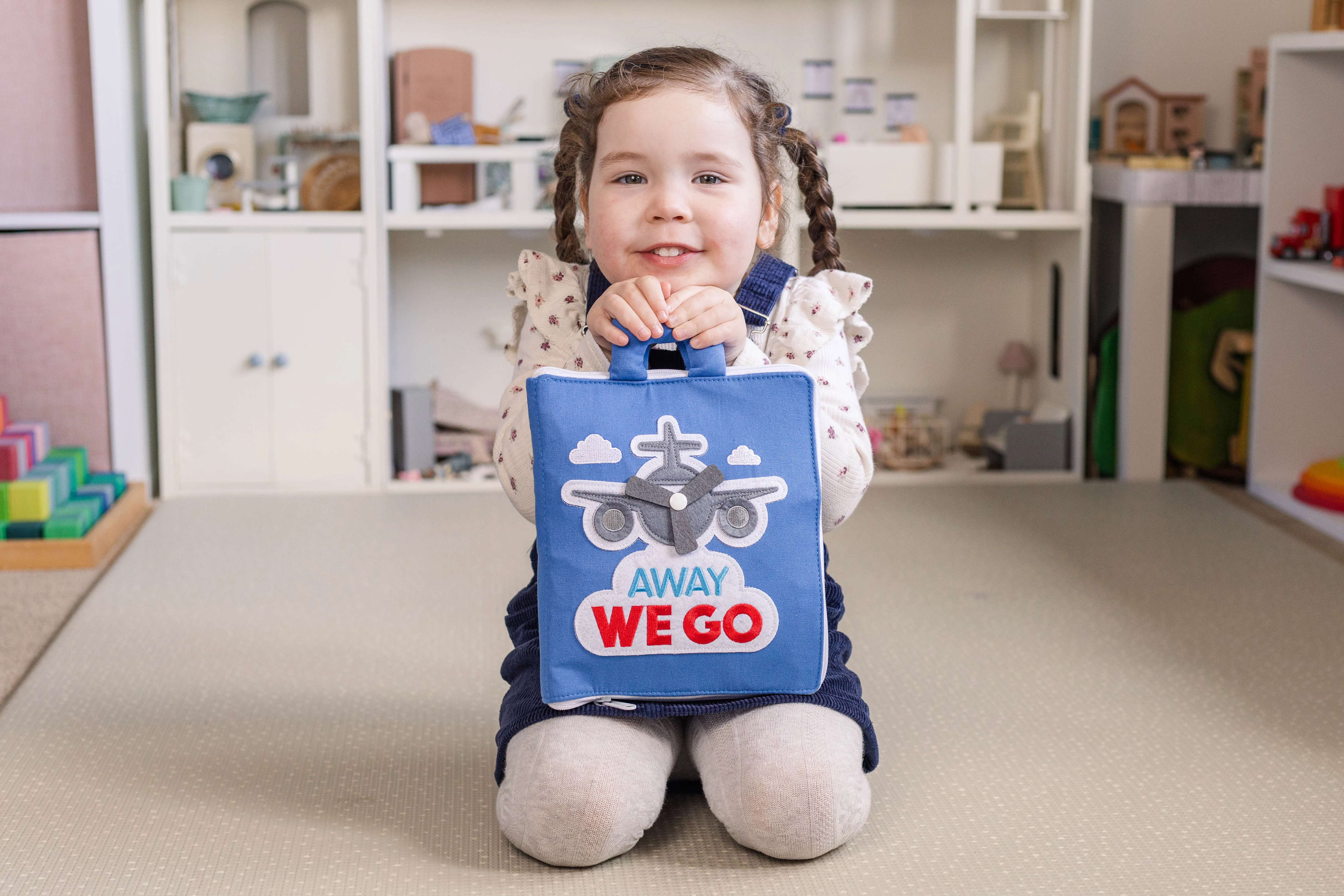Fabric Activity Book | Away We Go