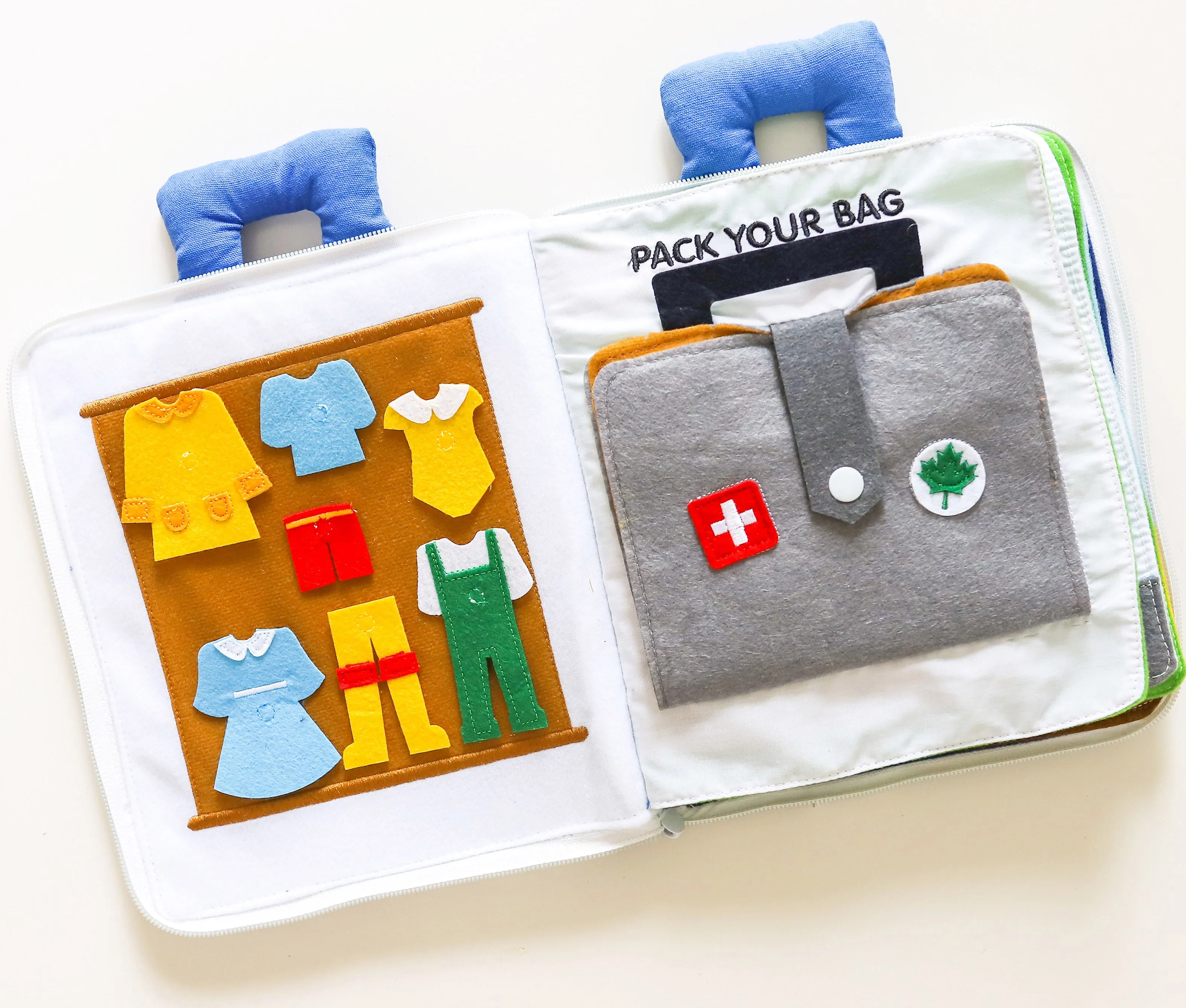 Fabric Activity Book | Away We Go