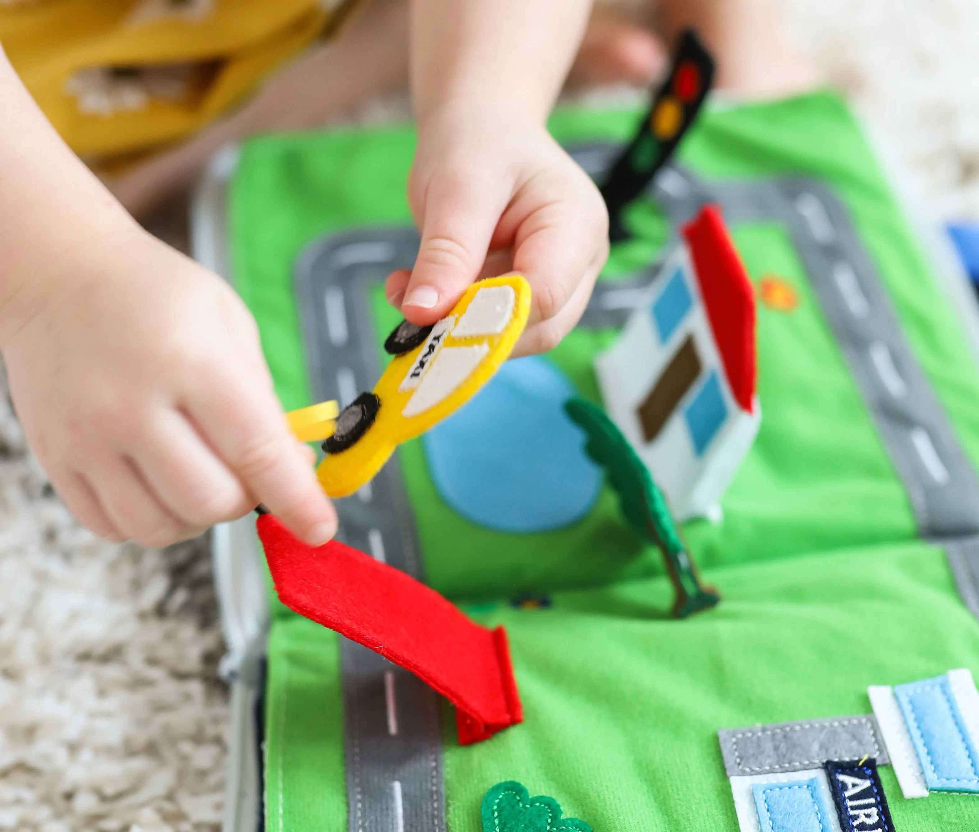 Fabric Activity Book | Away We Go