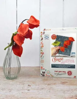 Felt Chinese Lanterns Craft Kit, Crafty Kit Company