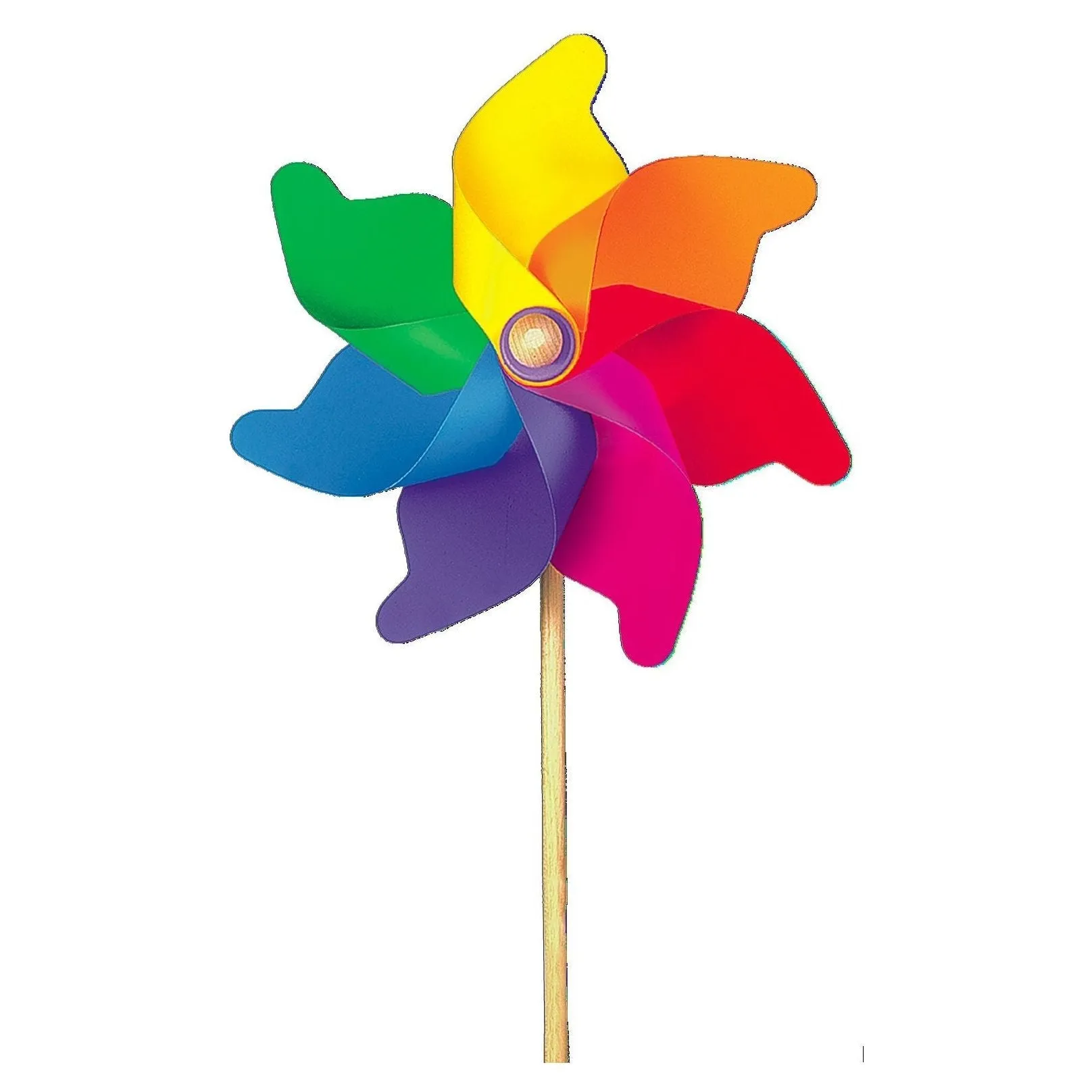 Giobas 32cm Rainbow Pinwheel