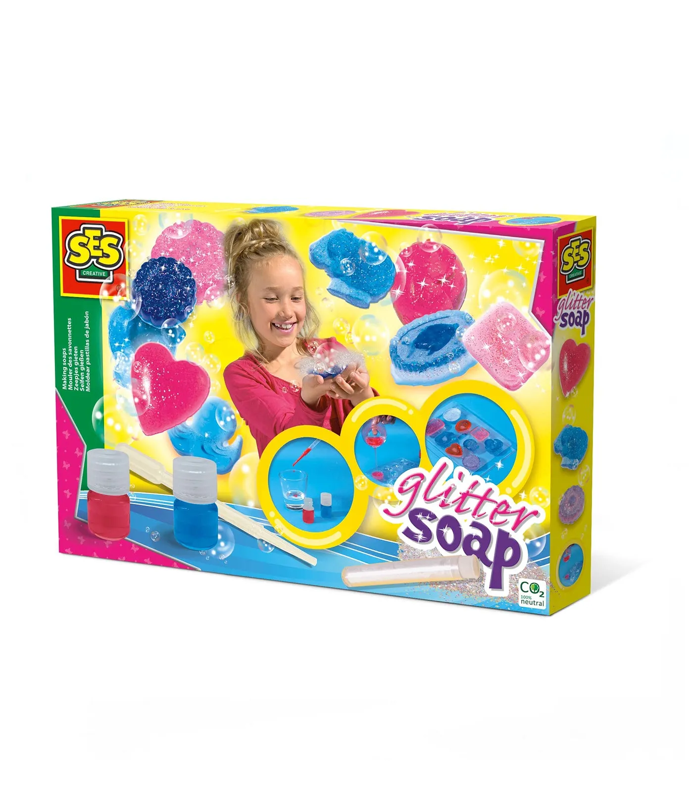Glitter Soaps Craft Kit