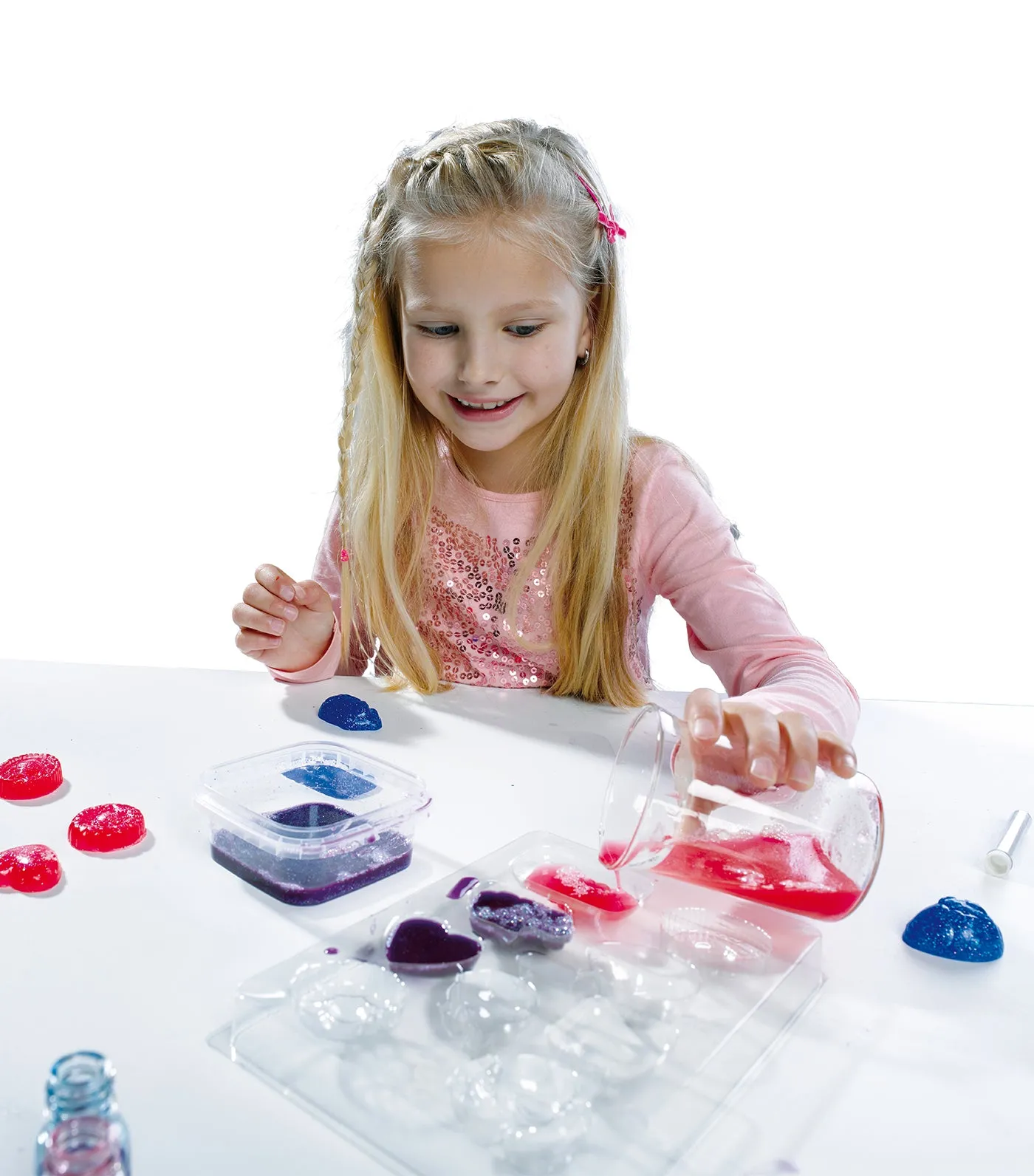 Glitter Soaps Craft Kit