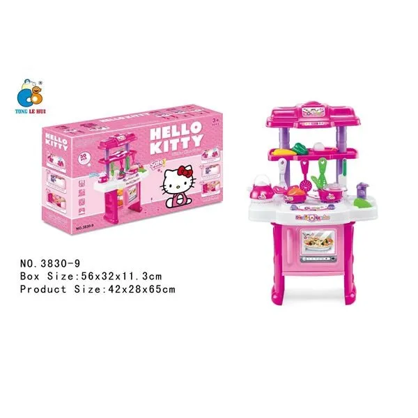 Hello Kitty Theme Kitchen Set