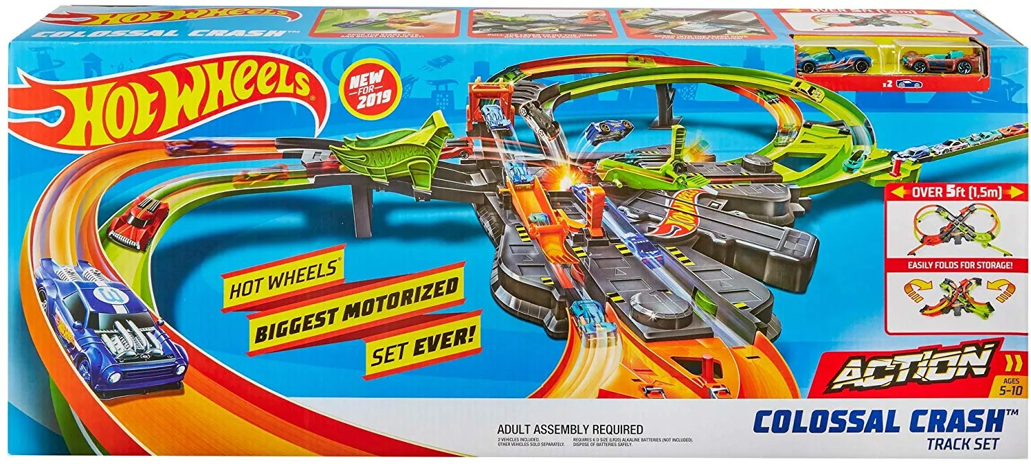 Hot Wheels Colossal Crash Track Set