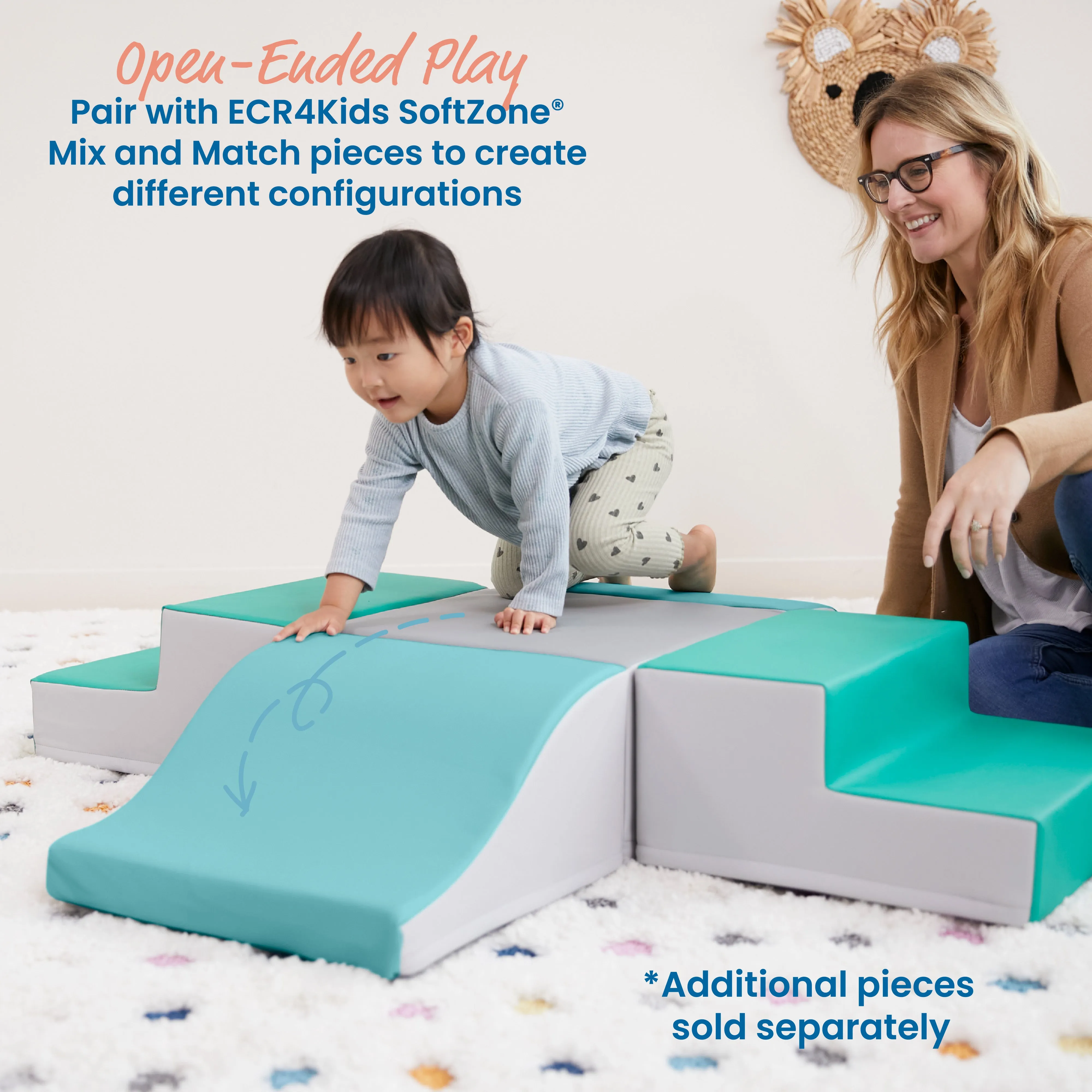 Junior Mix n' Match Slide, Beginner Playset, 2-Pack