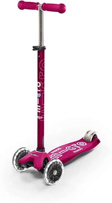 Maxi Deluxe LED Scooter - Pink