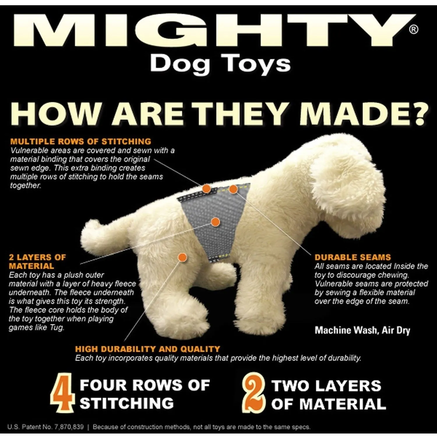 Mighty Microfiber Ball - Pig