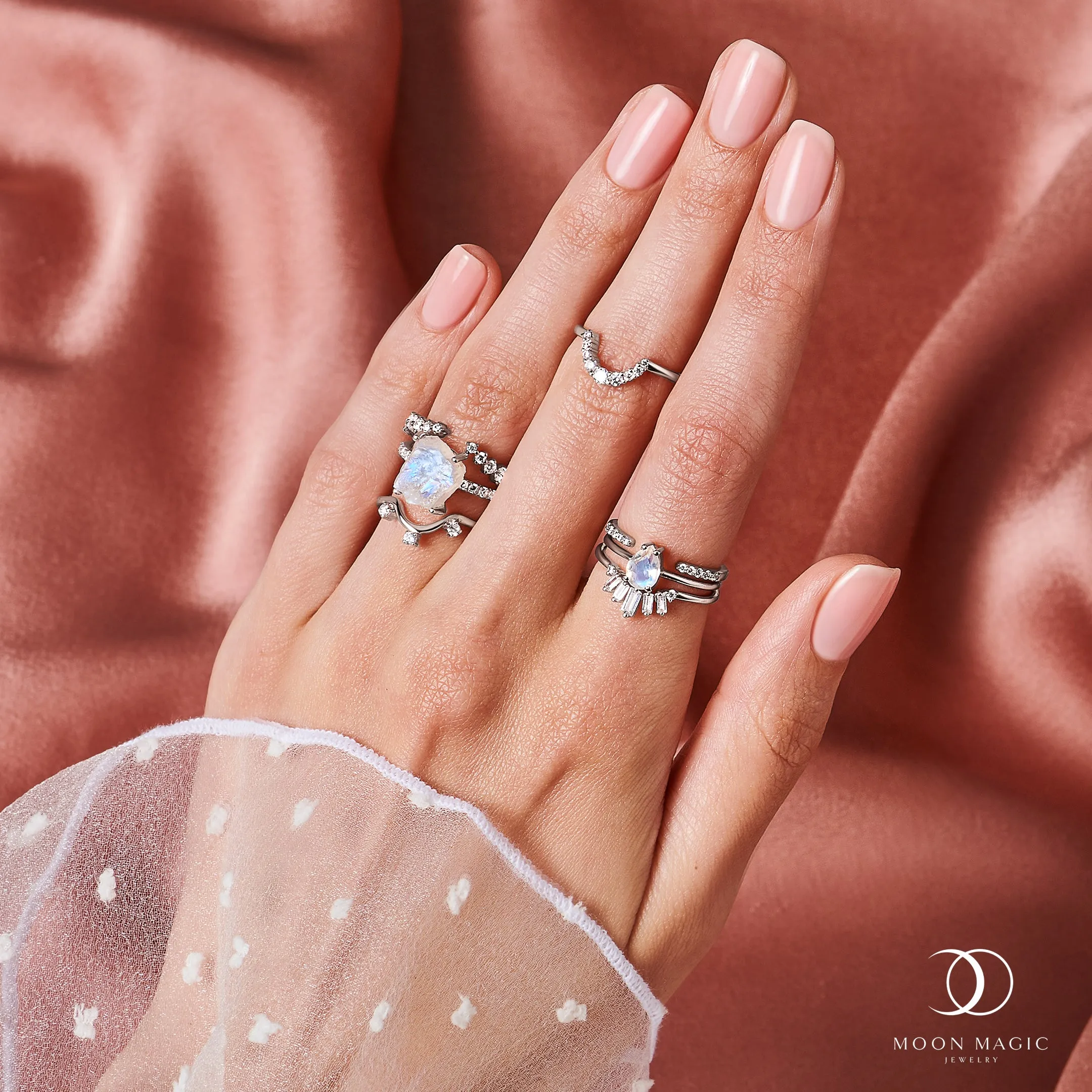 Moonstone Ring - Yonder Glow