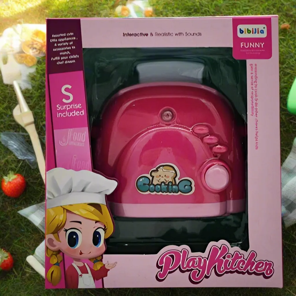 Oven Toaster Pretend Playset