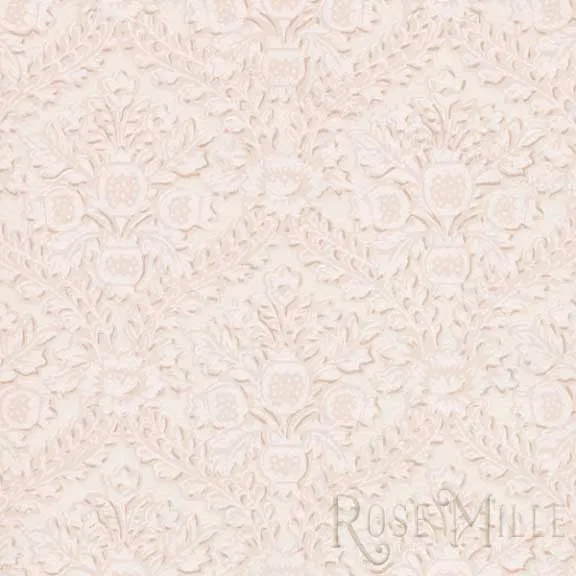 Pineapple Waves in Rose - Signature Vintage Scrapbook Papers