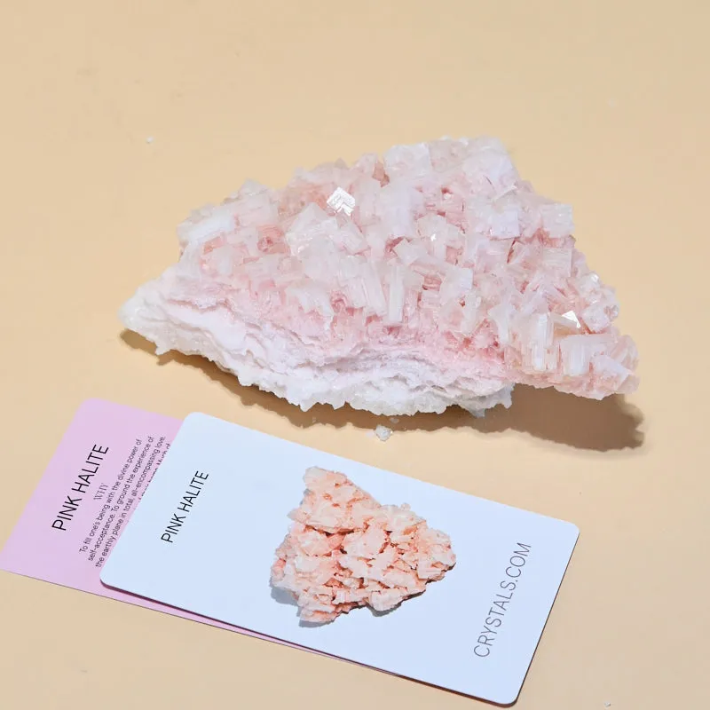 Pink Halite 6 inch