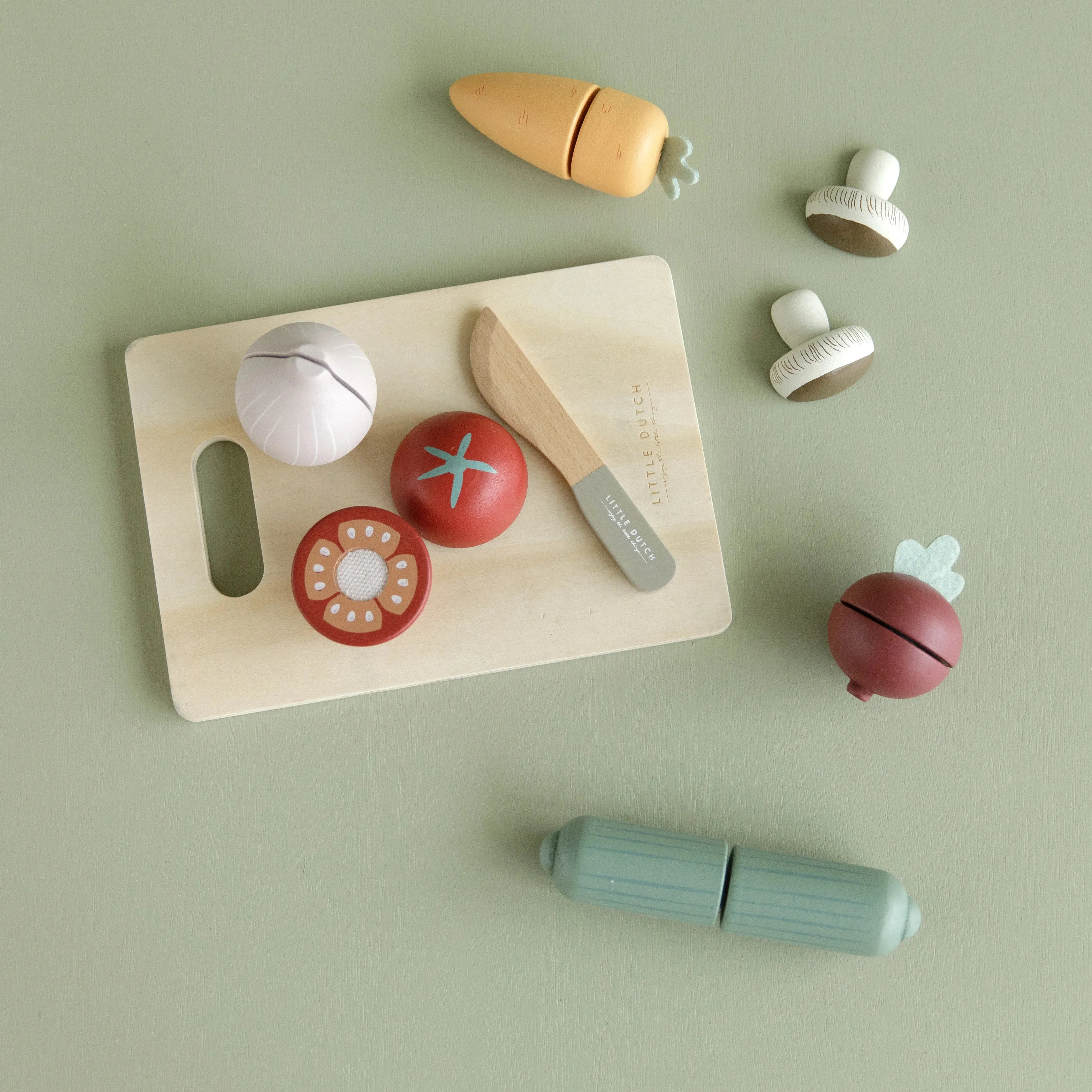 Play Kitchen Bundle 3pc Play Set Vegetables