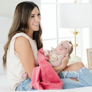 Saranoni Lush Receiving Blanket | Primrose