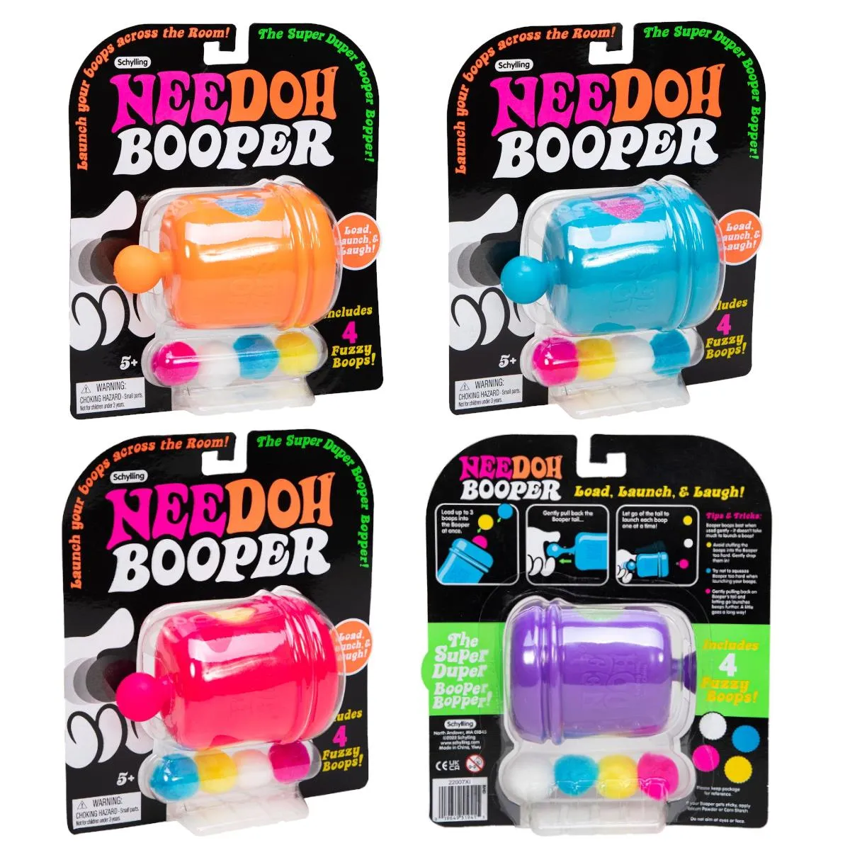 Schylling NeeDoh Booper Launcher