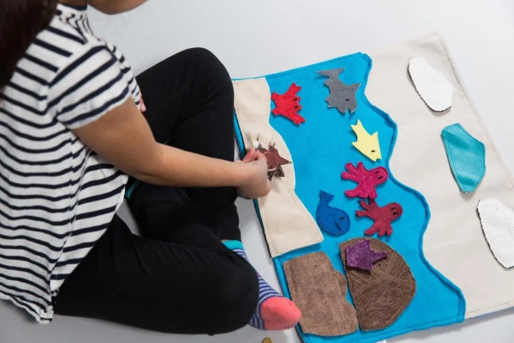 Sea Habitat Storyboard - Handmade & Fair Trade