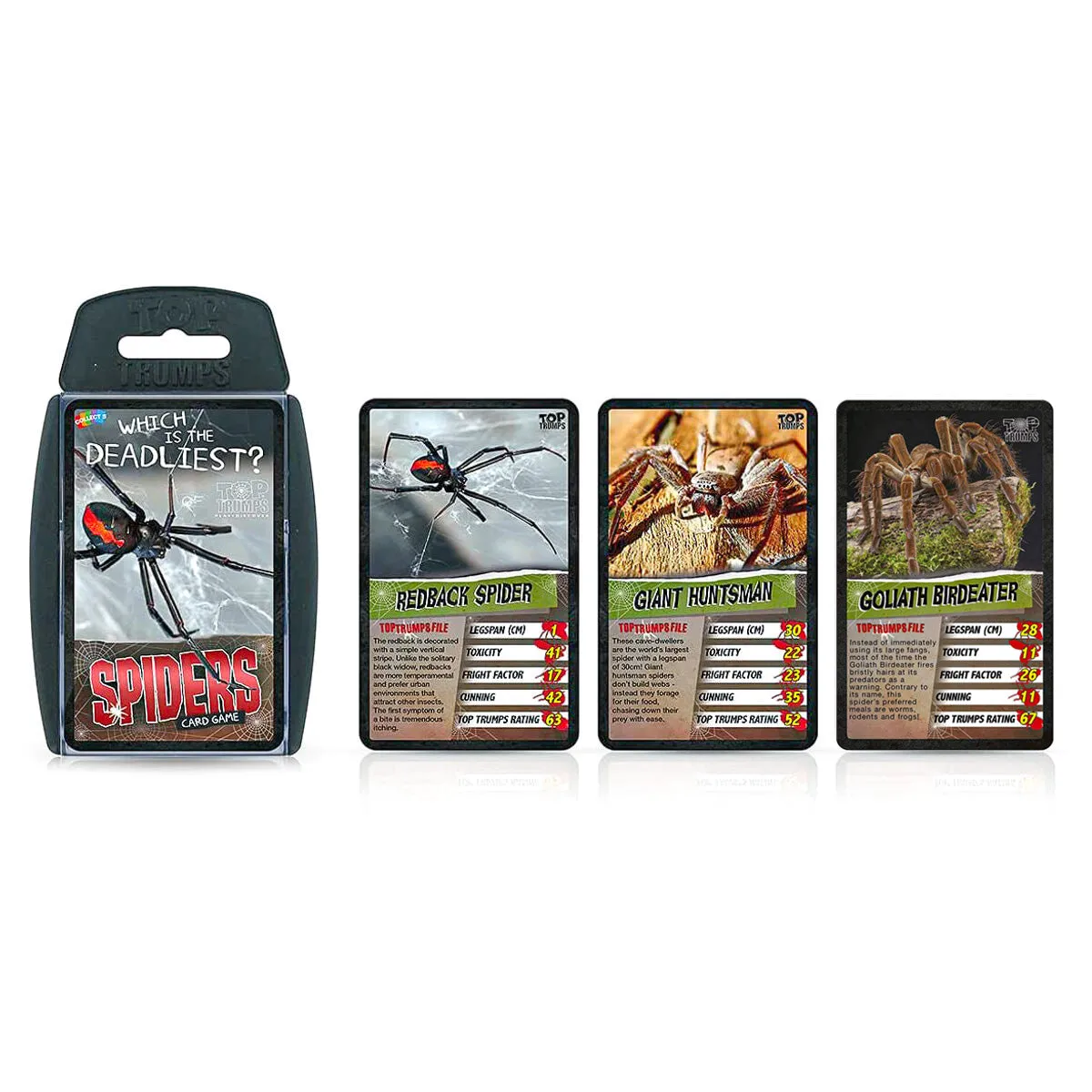 Spiders Top Trumps Classics Card Game