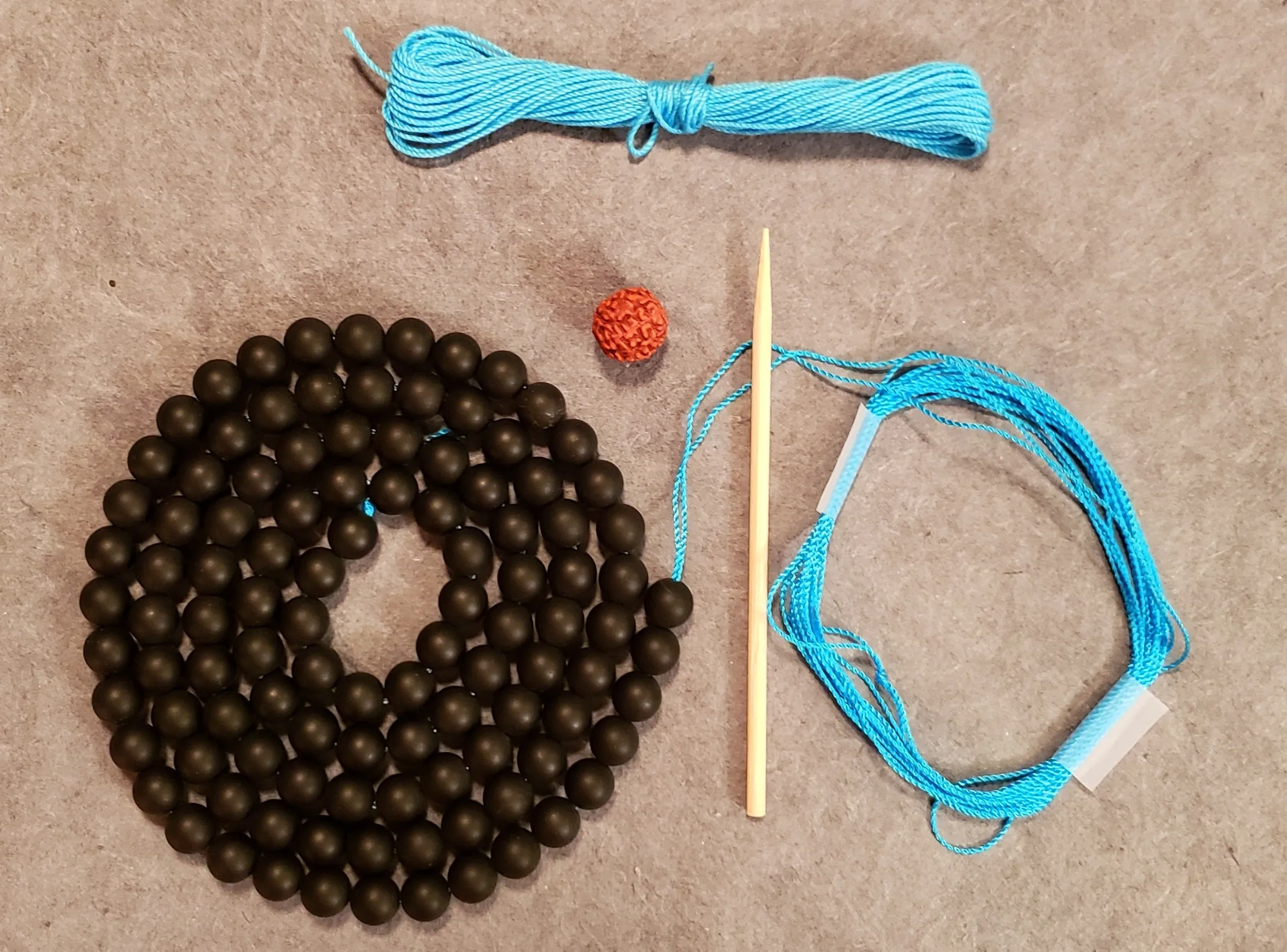 Strength Mala Kit - Onyx (Matte)