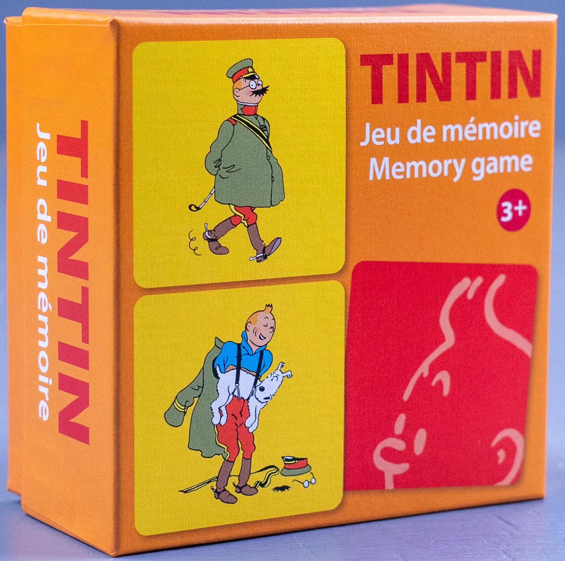 Tintin Moulinsart Memory Game Playing Card Set of 2: Actions/Costumes Cards