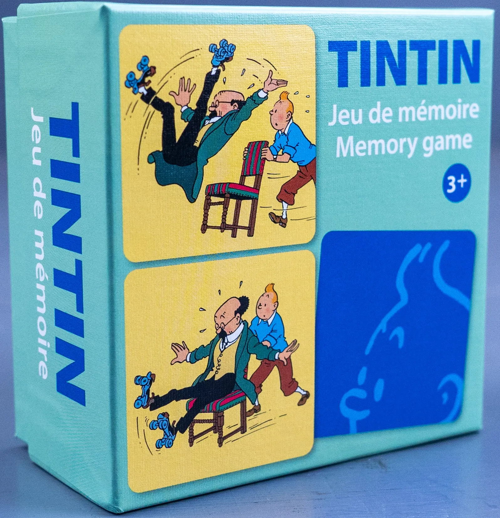 Tintin Moulinsart Memory Game Playing Card Set of 2: Actions/Costumes Cards