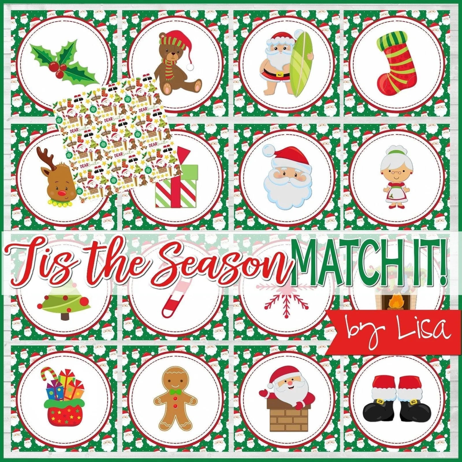 Tis the Season GAME TRIO PRINTABLE