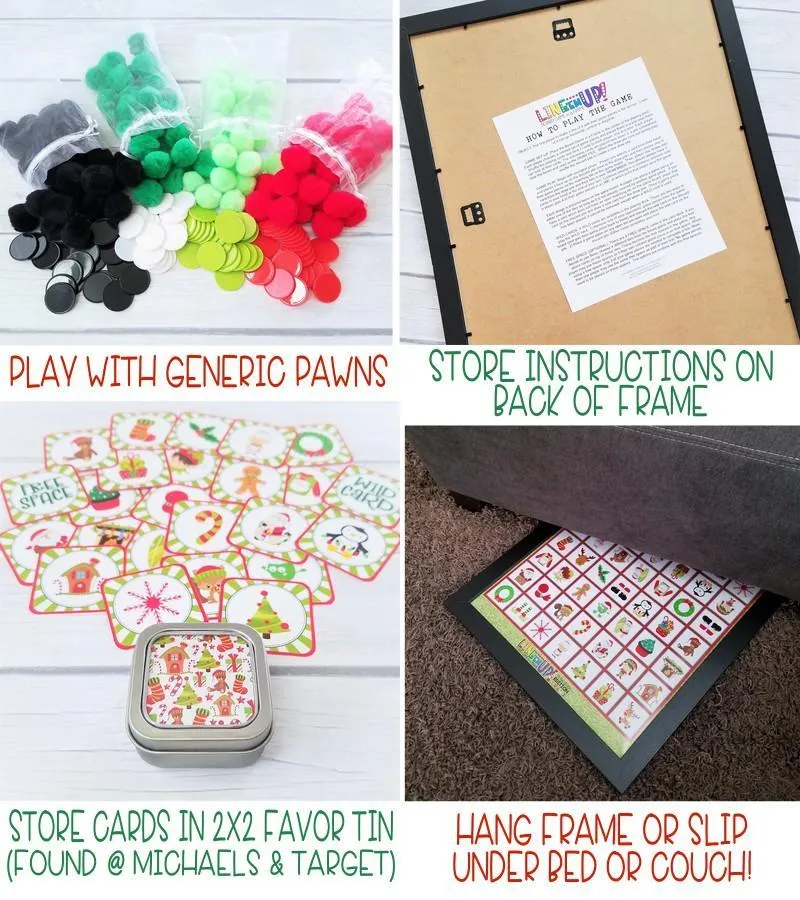 Tis the Season GAME TRIO PRINTABLE