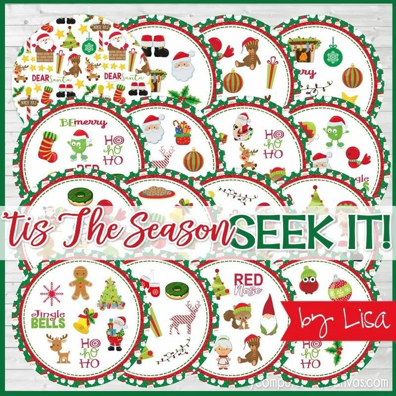 Tis the Season GAME TRIO PRINTABLE