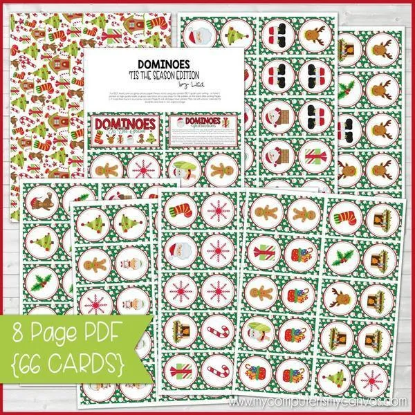 Tis the Season GAME TRIO PRINTABLE