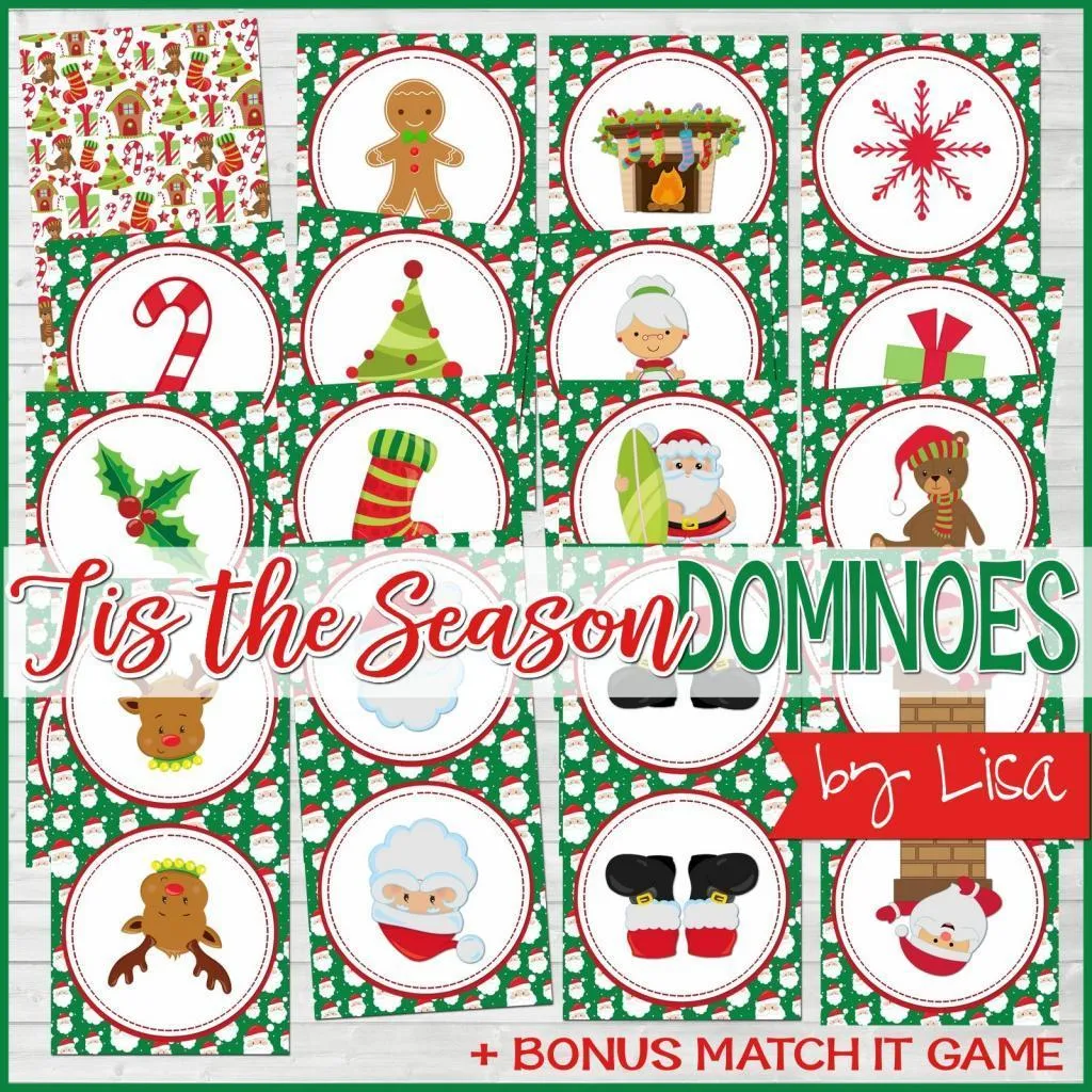 Tis the Season GAME TRIO PRINTABLE