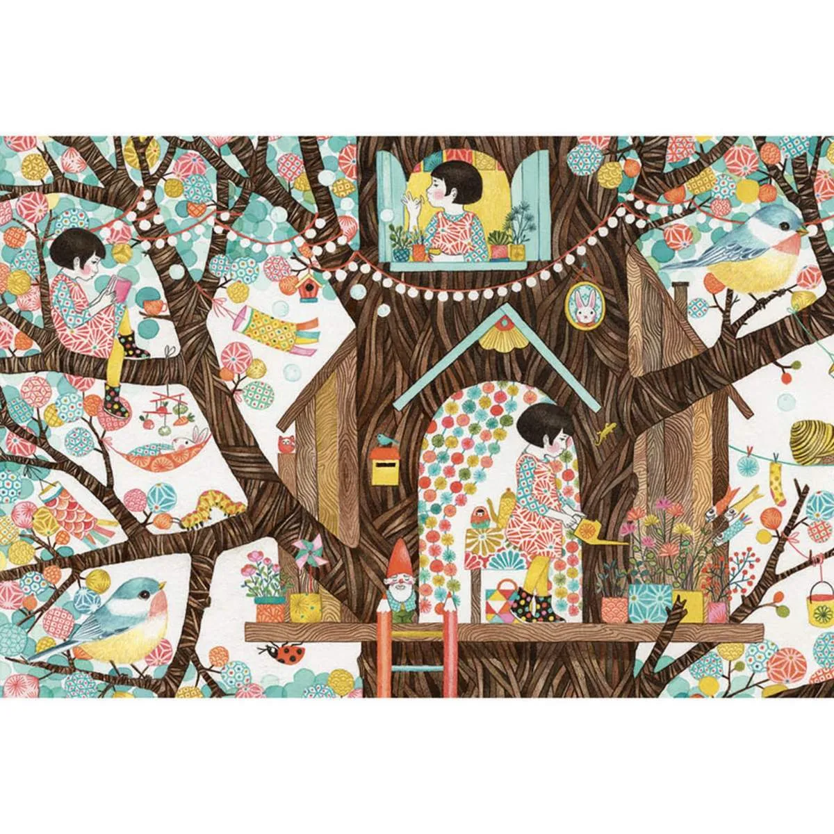Tree house 200 Piece Puzzle