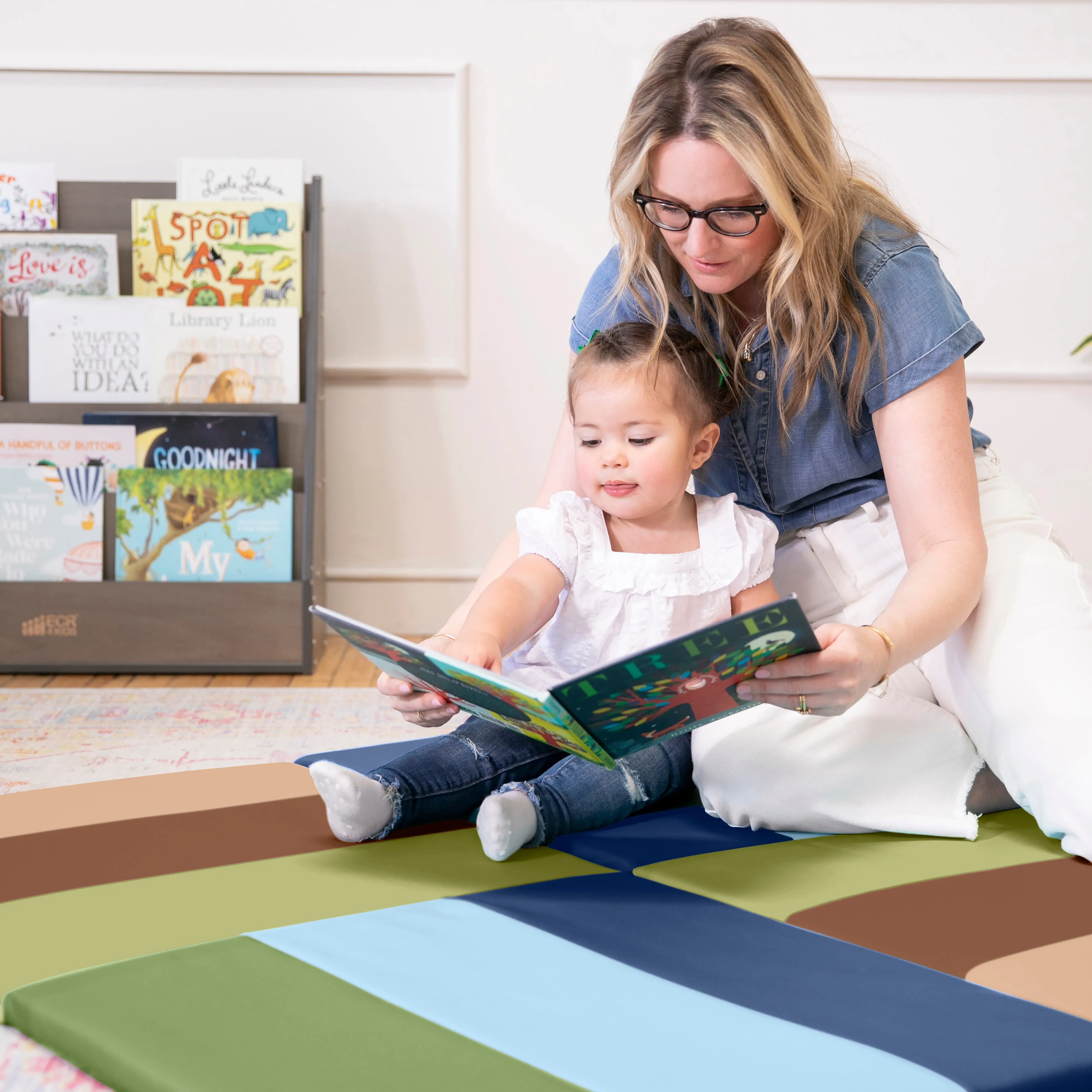 Turning Tiles Activity Mat, Folding Playmat