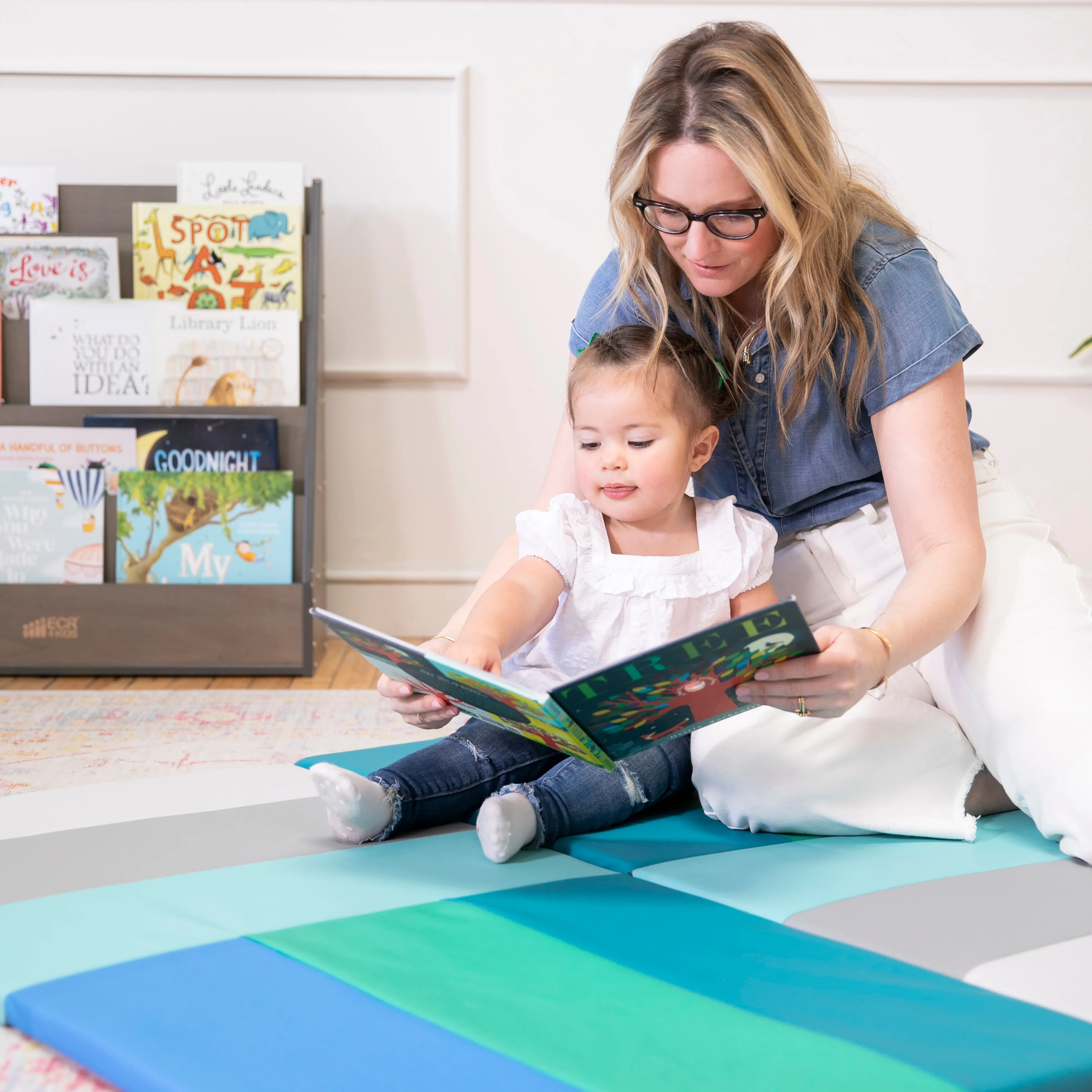 Turning Tiles Activity Mat, Folding Playmat