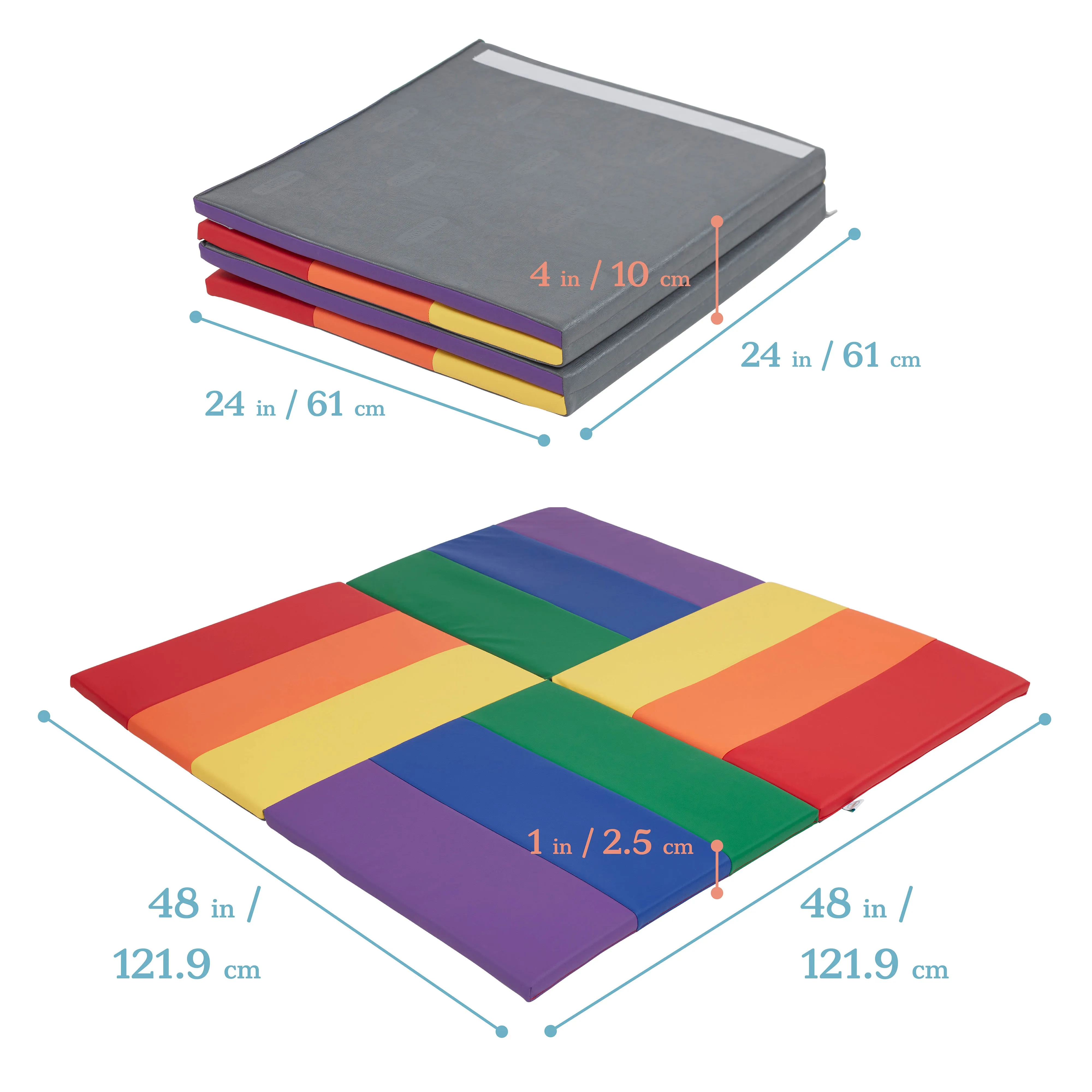Turning Tiles Activity Mat, Folding Playmat