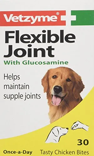 Vetzyme Flex Joint   Gluc Tabs 30's