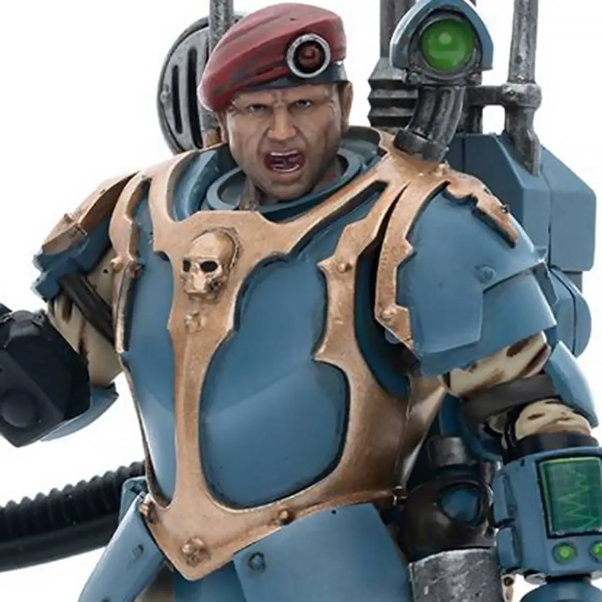 Warhammer 40k Astra Militarum Tempestus Scions Squad 55 Kappic Eagles Vox Operator (1/18 Scale)