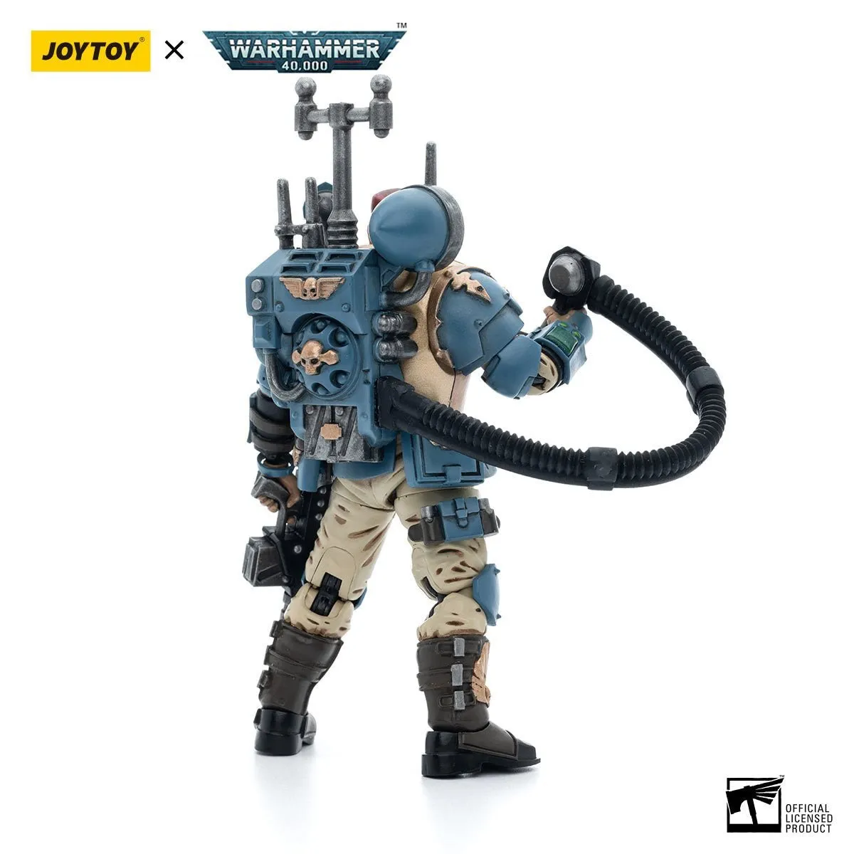 Warhammer 40k Astra Militarum Tempestus Scions Squad 55 Kappic Eagles Vox Operator (1/18 Scale)
