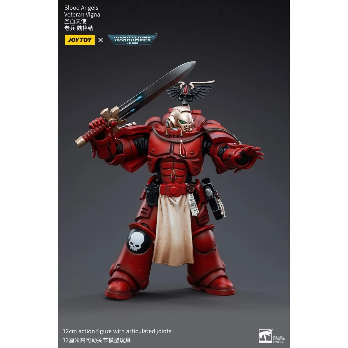 Warhammer 40k Blood Angels Veteran Vigna (1/18 Scale)