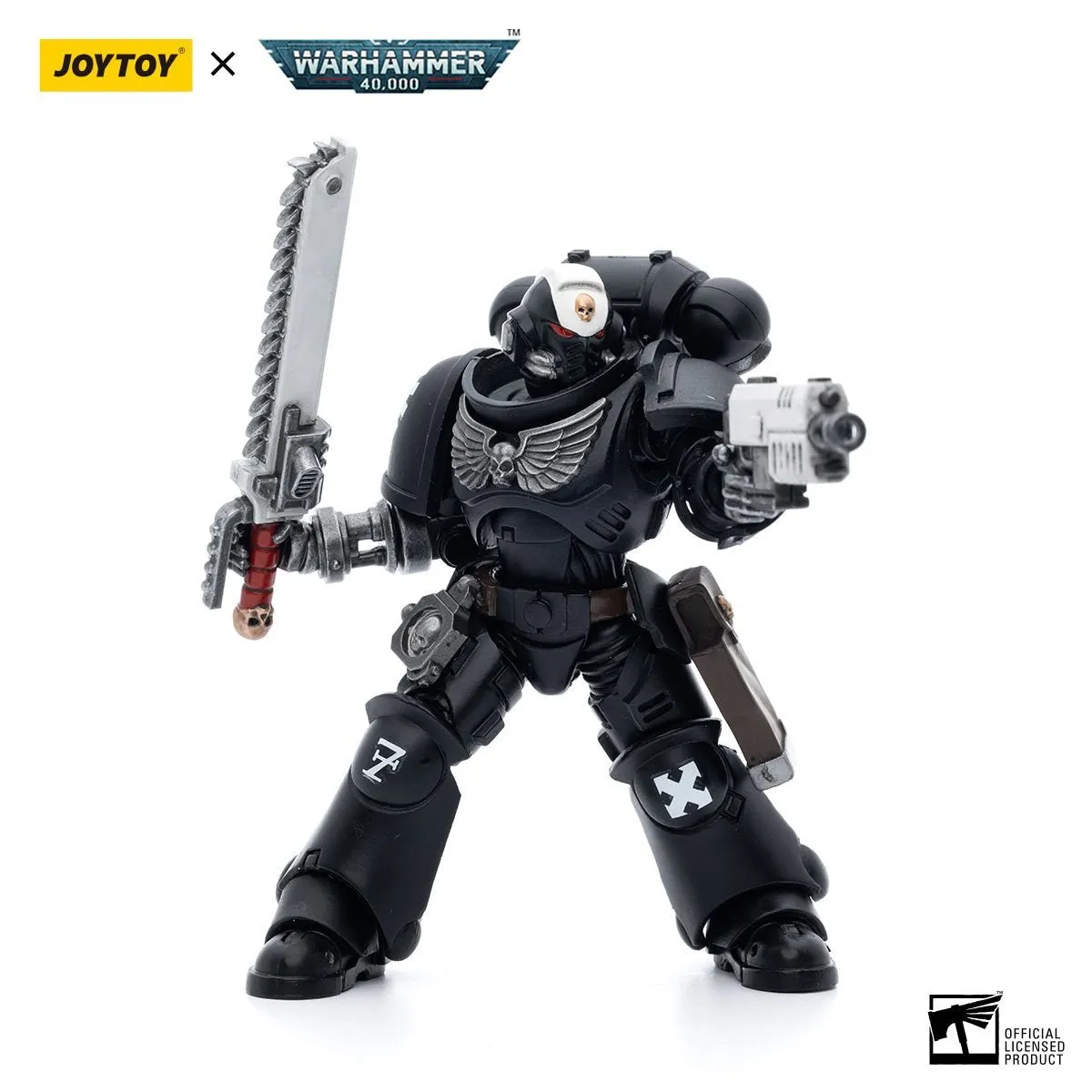Warhammer 40k Iron Hands Assault Intercessors Sergeant Kalock (1/18th Scale)